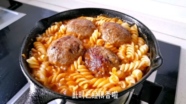 牛肉丸芝士意面