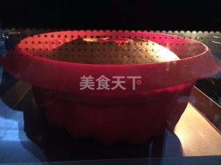 沙棘汁戚风蛋糕的做法