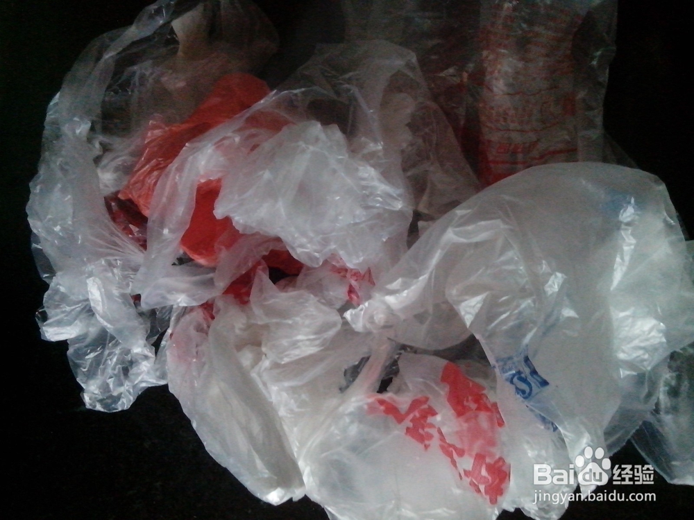 怎样整理放置塑料袋