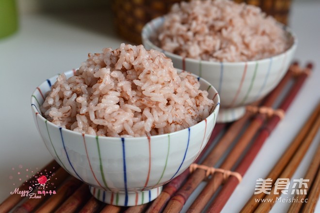 红粳米饭的做法