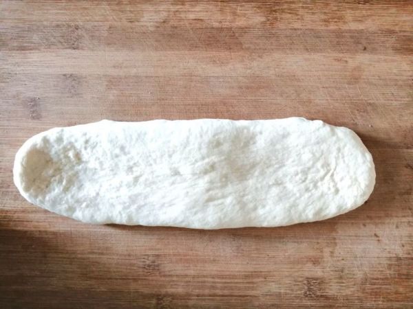 葱香火腿沙拉肉松面包