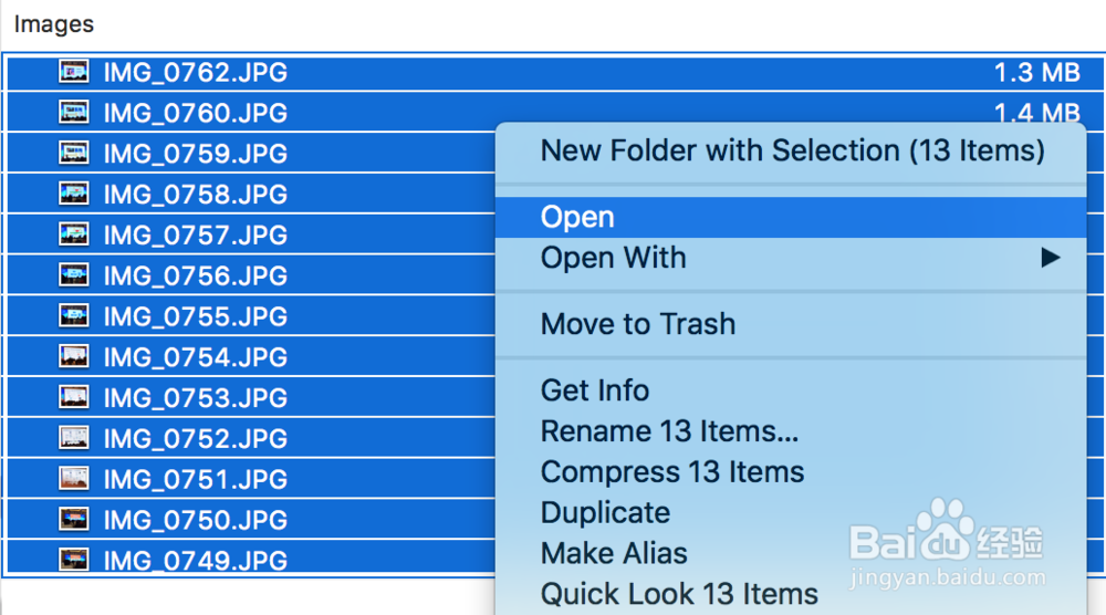 Mac Preview如何实现多图查看的方法