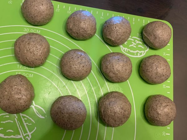 黑芝麻紫薯华夫饼