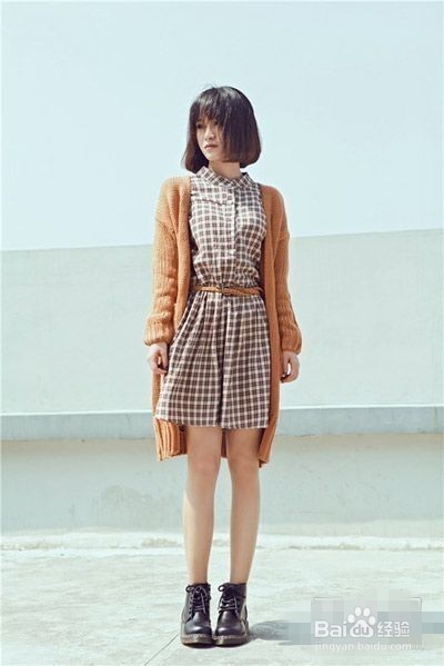 长款开衫搭配技巧