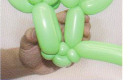 魔法气球造型系列之气球卡通公仔女巫（上）