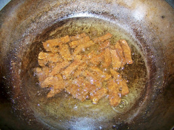 自制香辣牛肉干