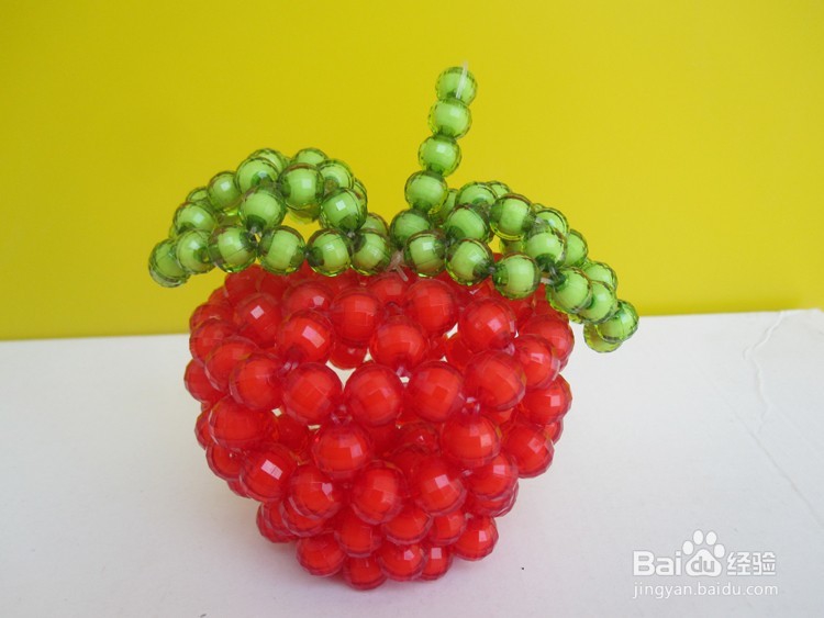 如何用珠子串苹果 平安果(上)