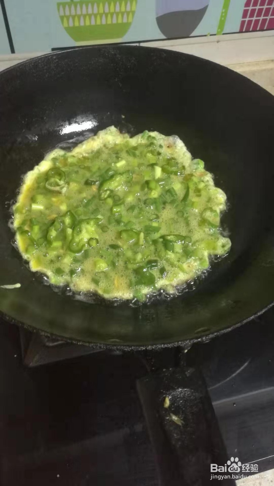蒜苔炒鸡蛋的做法