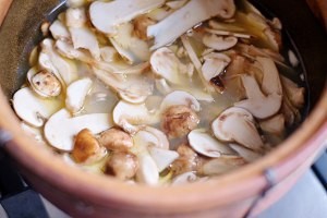怎么做鸡汤浸松茸