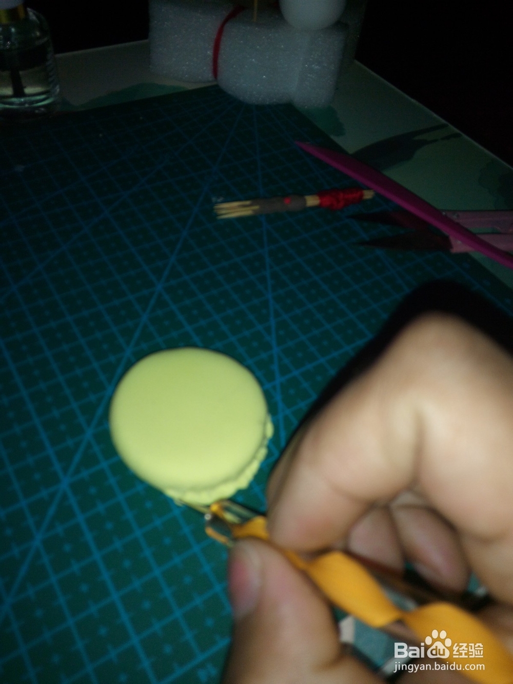 超轻粘土马卡龙制作