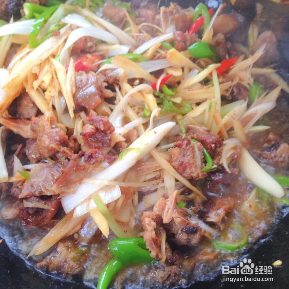 姜爆鸭子的家常做法详解