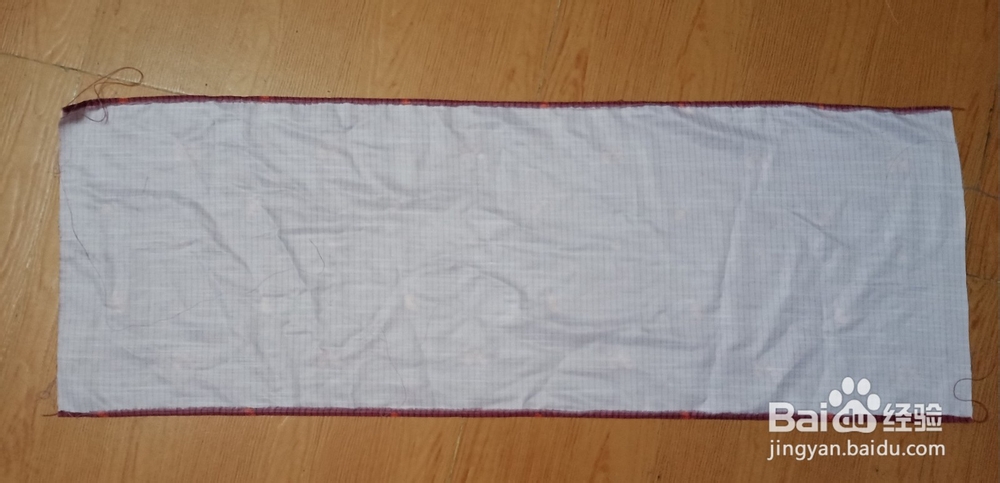 程太太做手工之——如何制作红色露胃吊带小背心