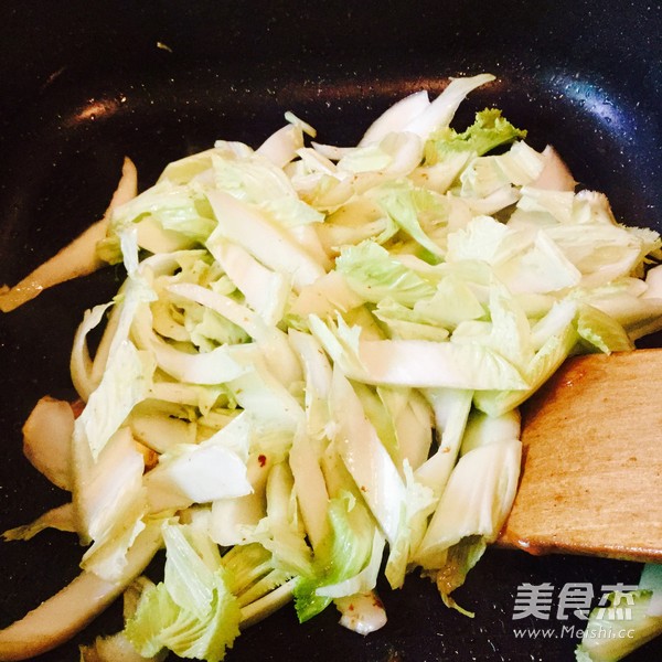 清炒大白菜的做法