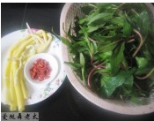 教你做春笋凉拌马兰头