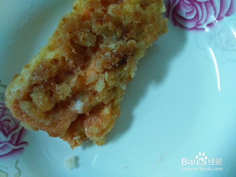 脆皮奶酪茄汁炸土司，不浪费土司边的做法