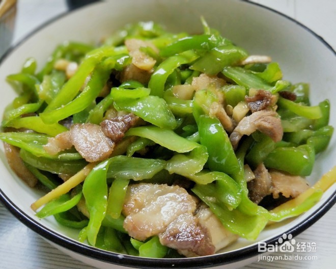 青椒回锅肉的做法