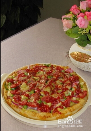 美的电压力锅做披萨 如此美味你试了吗?!