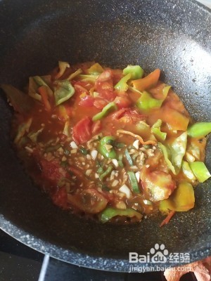 西红柿烧茄子的做法