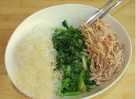 凉拌菠菜的做法