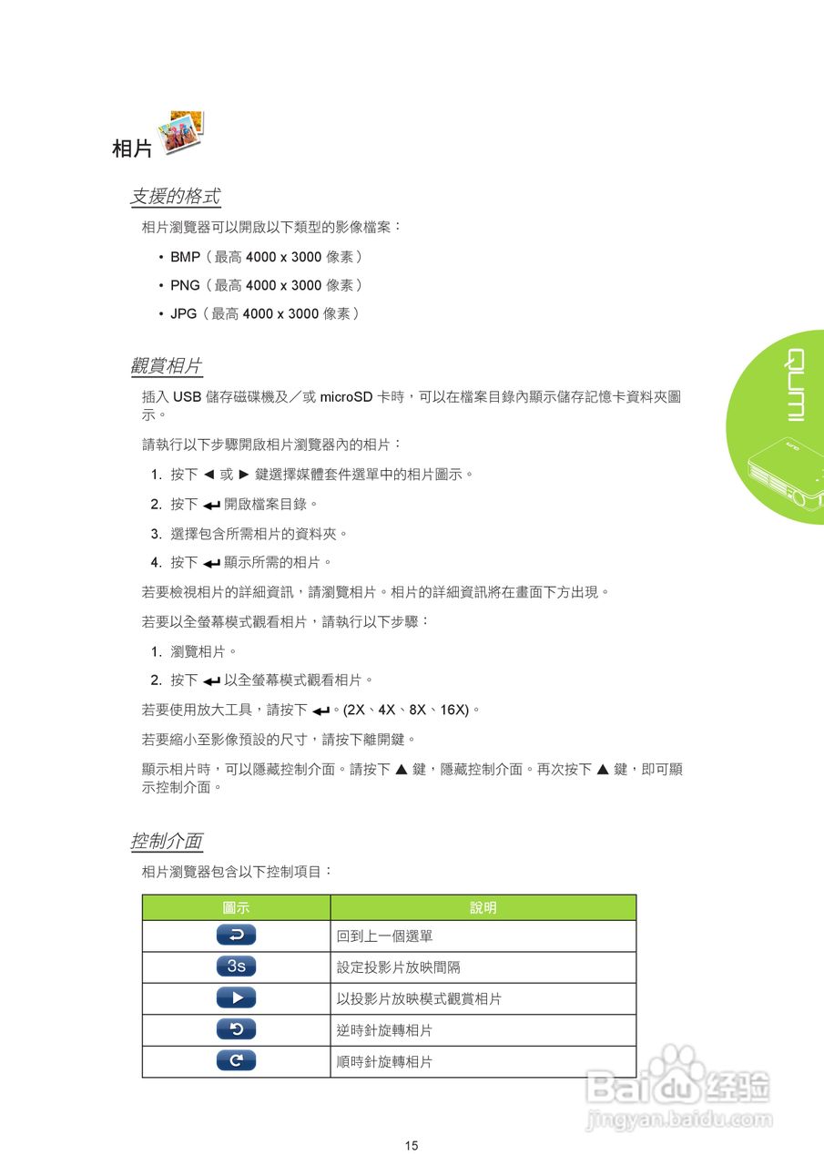 丽讯Vivitek QUMI Q2-DX投影机使用说明书:[3]
