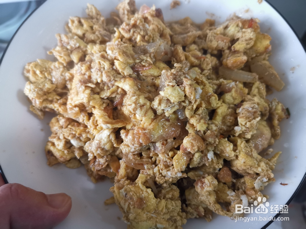 怎么做辣酱味土豆萝卜丝卷饼