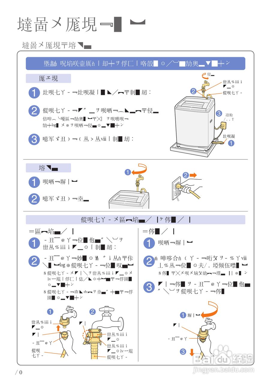 HITACHI BW-D8GV干衣机说明书:[2]