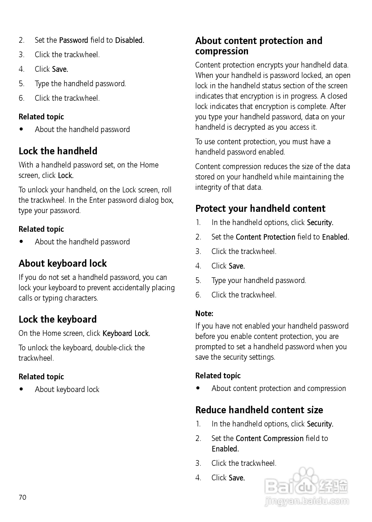 黑莓手机7750型使用说明书:[7]