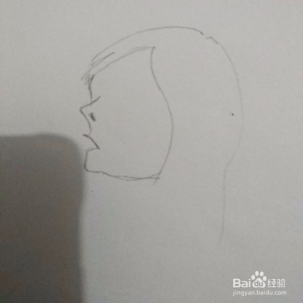 简笔画38：Q版叼花姑娘画法