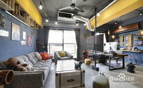 纯水泥房风格装修方法