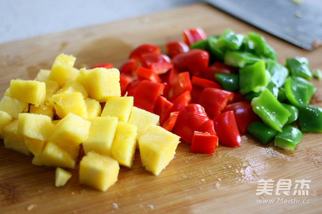 夏威夷风情鸡肉串