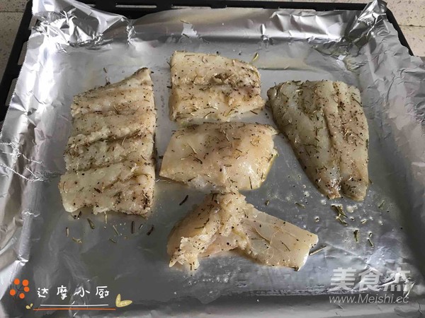 迷迭香烤鳕鱼