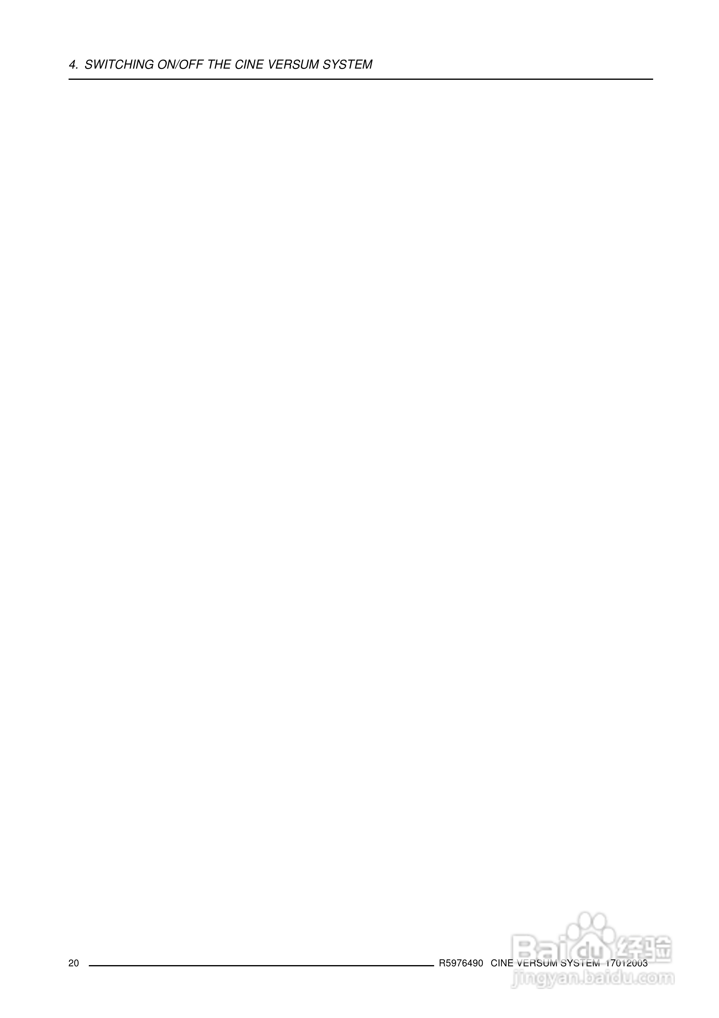 Barco巴可 Cine VERSUM 50投影机说明书:[3]