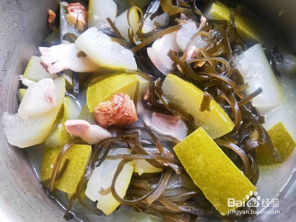 冬瓜带丝肉片汤---变小菜谱