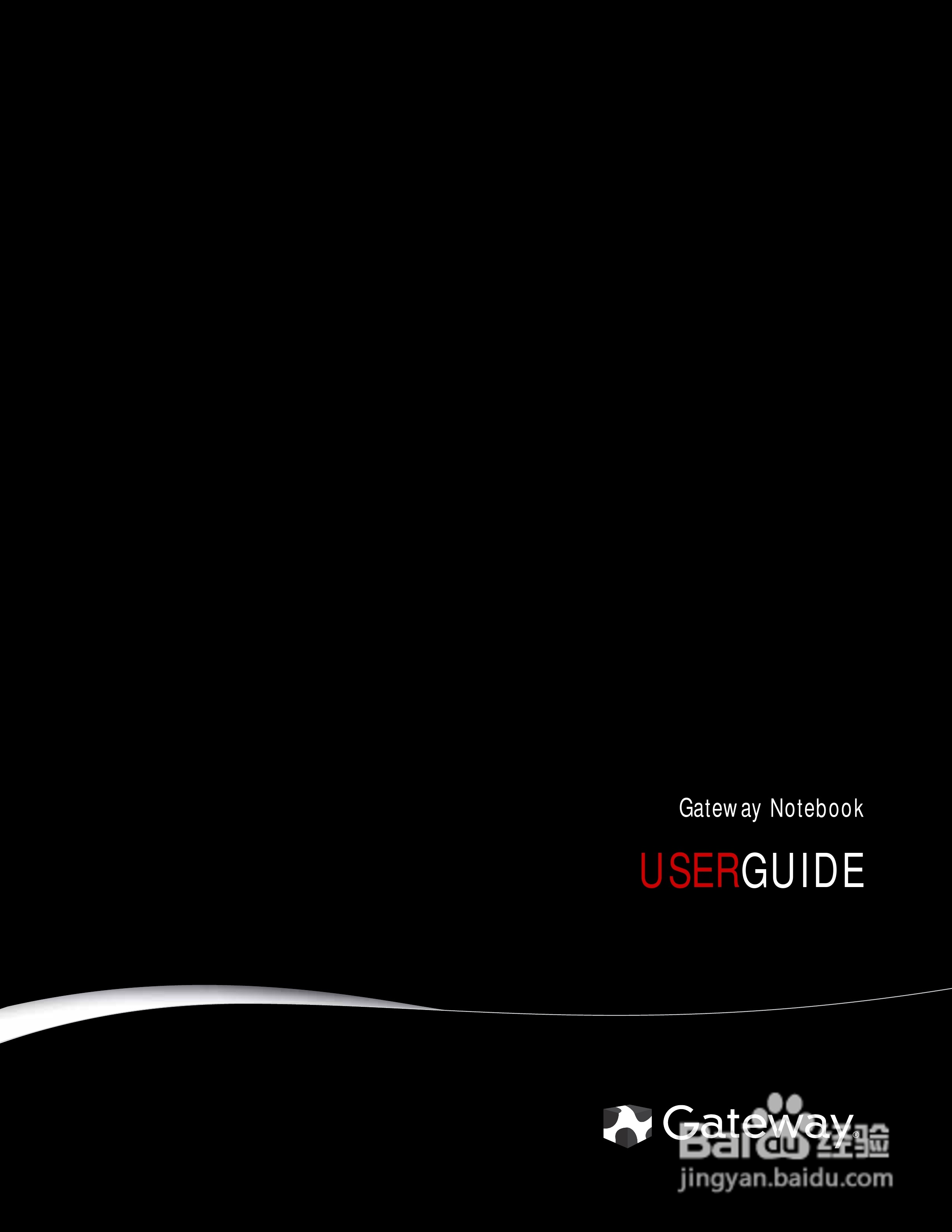 捷威Gateway UC78笔记本电脑使用说明书:[1]