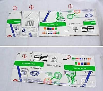 简易牛奶盒变笔筒