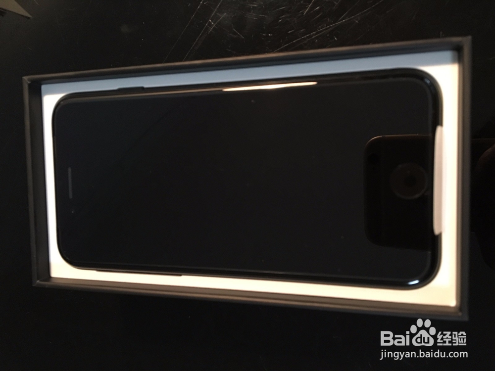 iPhone7 亮黑 开箱晒物