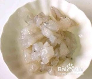 宝宝辅食之翡翠虾球的做法