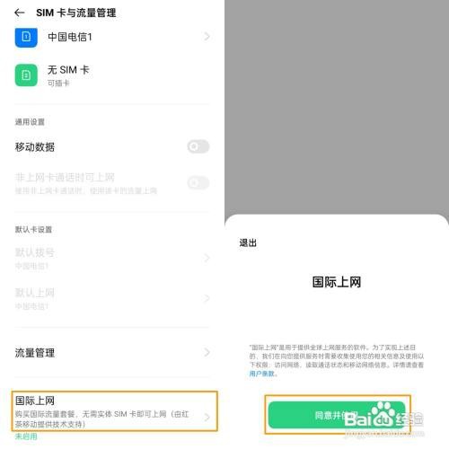 OPPO Find X3怎么使用国际上网?