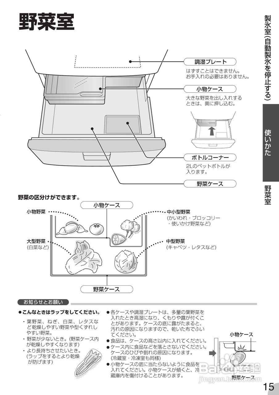 SHARP SJ-F450R SJ-F500R冰箱说明书:[2]
