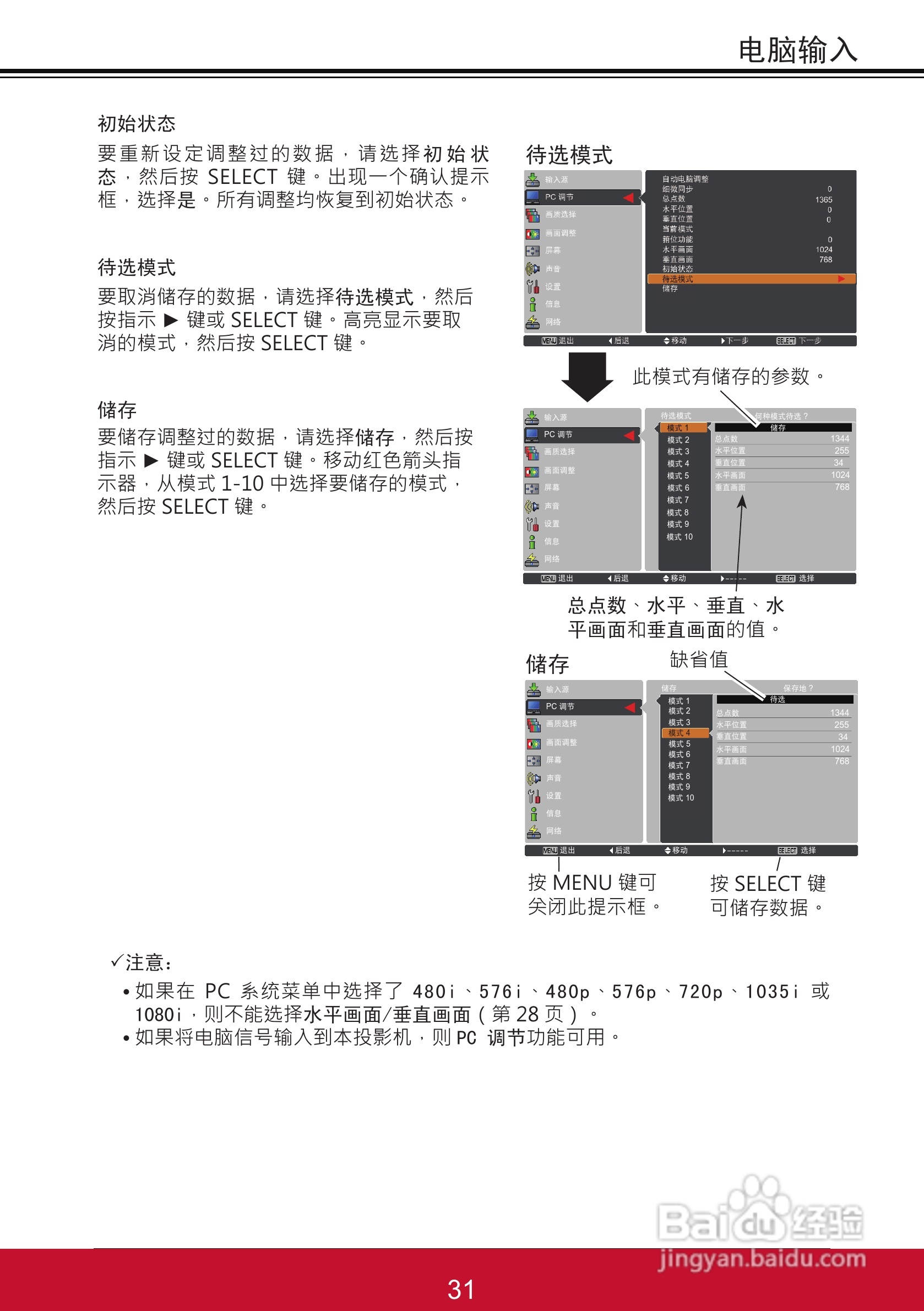 优派PJL6223投影机使用说明书:[4]