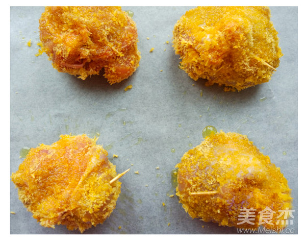 黄金烤鸡腿包饭