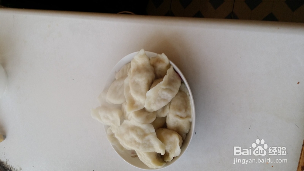 早餐包饺子的过程