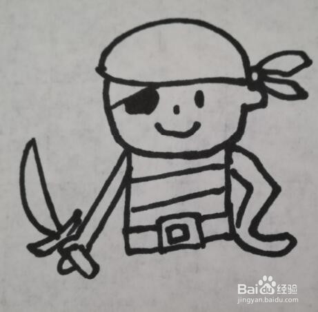 男孩的画法 男孩的简笔画