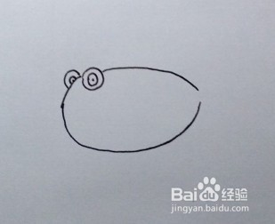 鱼的简笔画法，画鱼的步骤