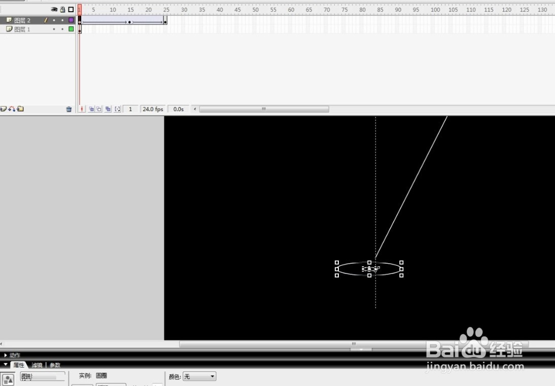 Flash8做一个雨滴下落的效果
