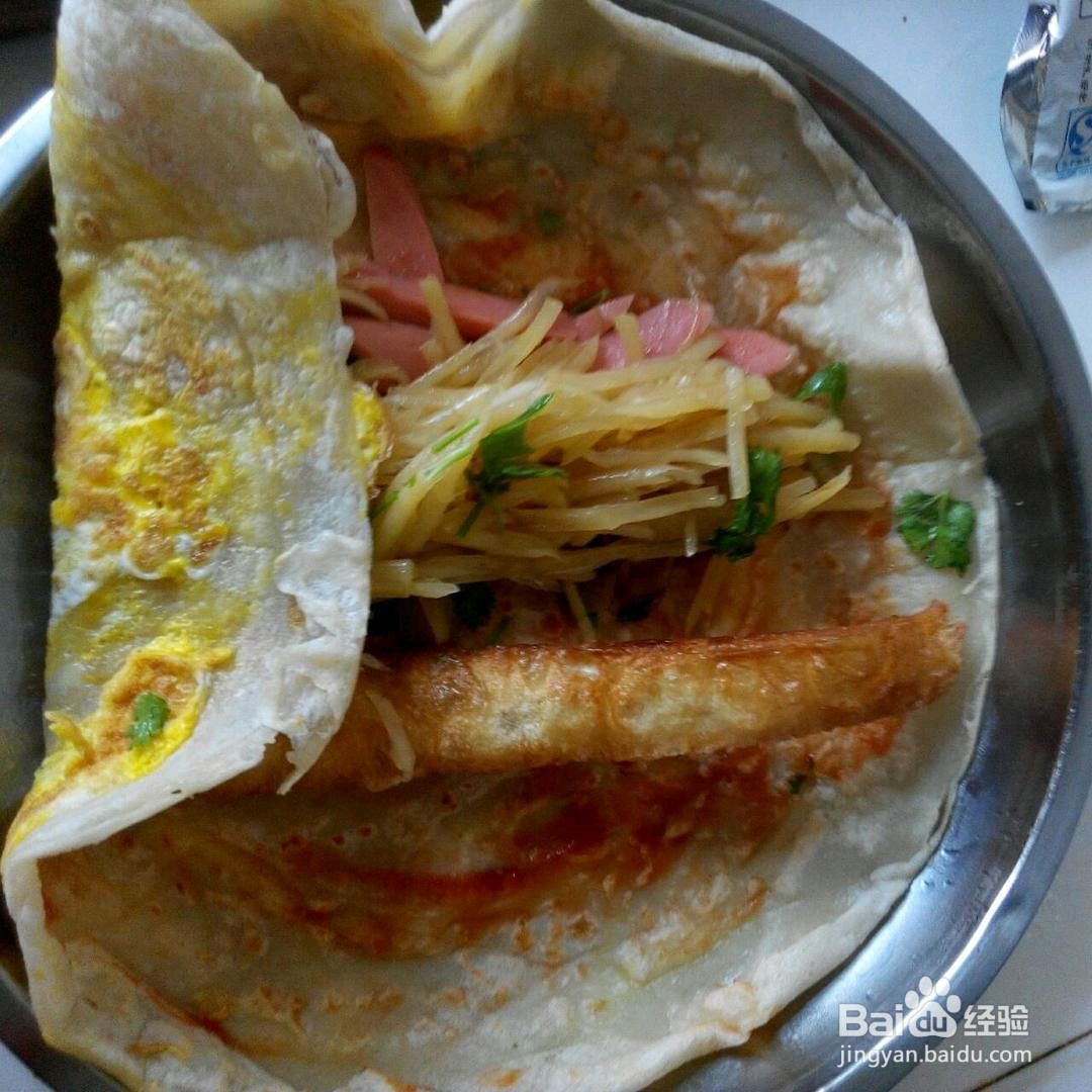 鸡蛋煎饼果子的做法