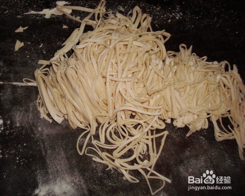 手擀面的制作方法