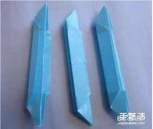 六片花瓣的折法