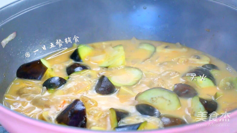 洋葱口蘑煮茄丁