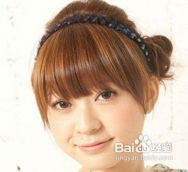 内敛淑女DIY盘发